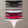 Thong con logotipo Icon, paquete de 7 unidades