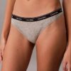 Thong con logotipo Icon, paquete de 7 unidades