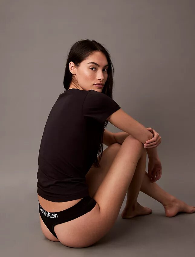 Thong de algodón 100 % en paquete de 5 Thong de algodón 100 % en paquete de 5