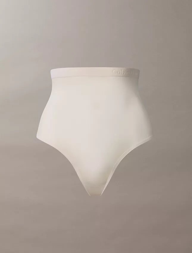 Thong de cintura alta de malla minimalista Thong de cintura alta de malla minimalista