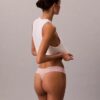 Thong de encaje con logotipo Icon