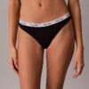 Thong de talle bajo con logotipo Icon, paquete de 3