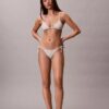 Top de bikini triangular liso Top de bikini triangular liso