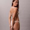 Top de bikini triangular liso Top de bikini triangular liso