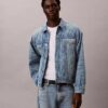 Trucker Jacket con monograma integral de los años 90
