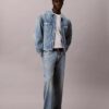 Trucker Jacket con monograma integral de los años 90