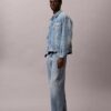 Trucker Jacket con monograma integral de los años 90