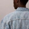 Trucker Jacket con monograma integral de los años 90