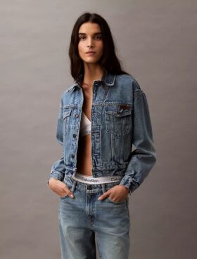 Trucker Jacket de estilo camionero de los 90