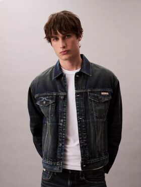 Trucker Jacket de estilo vaquero de los 90