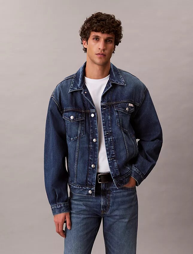 Trucker Jacket de estilo vaquero de los 90 Trucker Jacket de estilo vaquero de los 90