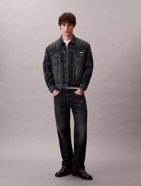 Trucker Jacket de estilo vaquero de los 90