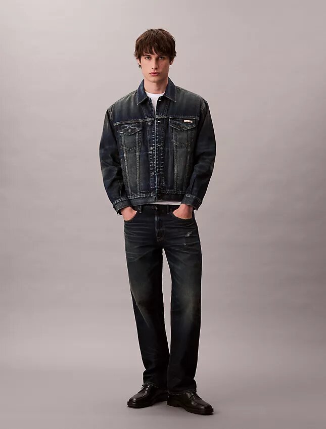 Trucker Jacket de estilo vaquero de los 90 Trucker Jacket de estilo vaquero de los 90