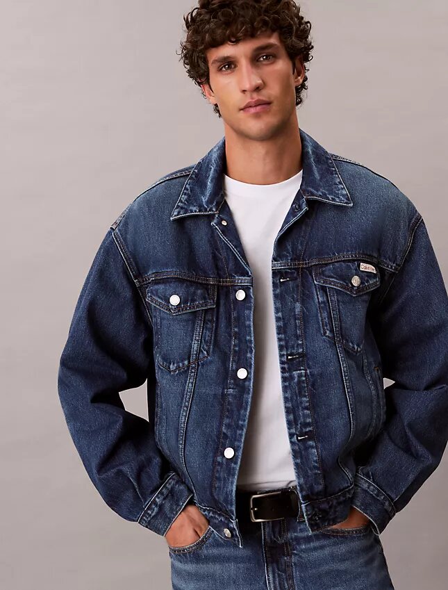 Trucker Jacket de estilo vaquero de los 90 Trucker Jacket de estilo vaquero de los 90