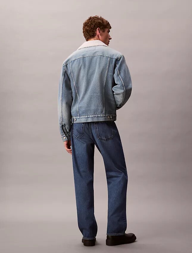 Trucker Jacket de sherpa estilo años 90 Trucker Jacket de sherpa estilo años 90