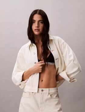 Trucker Jacket vaquera ajustada