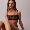 Unlined bandeau bra from CK Black Bridal