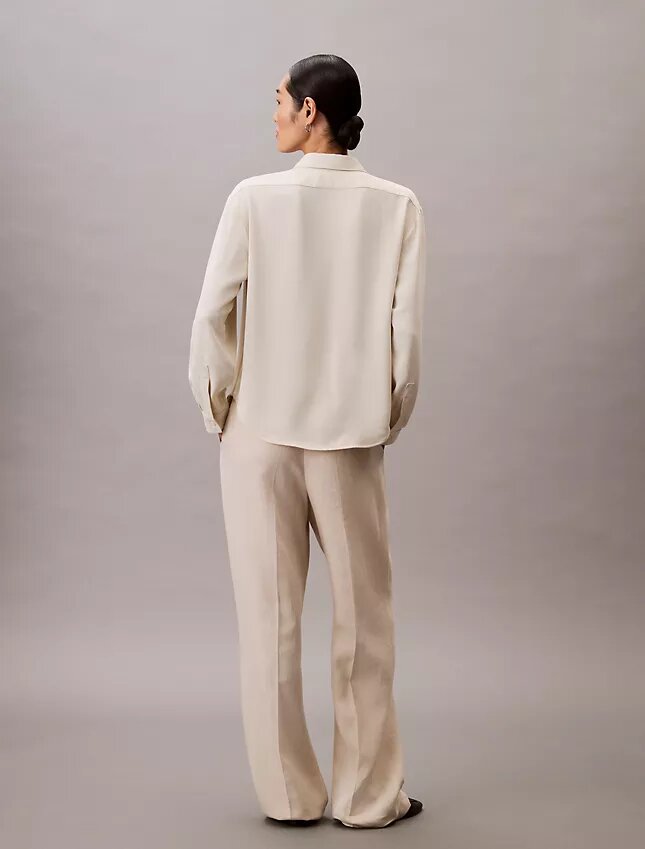 Utility Shirt holgada con botones Utility Shirt holgada con botones