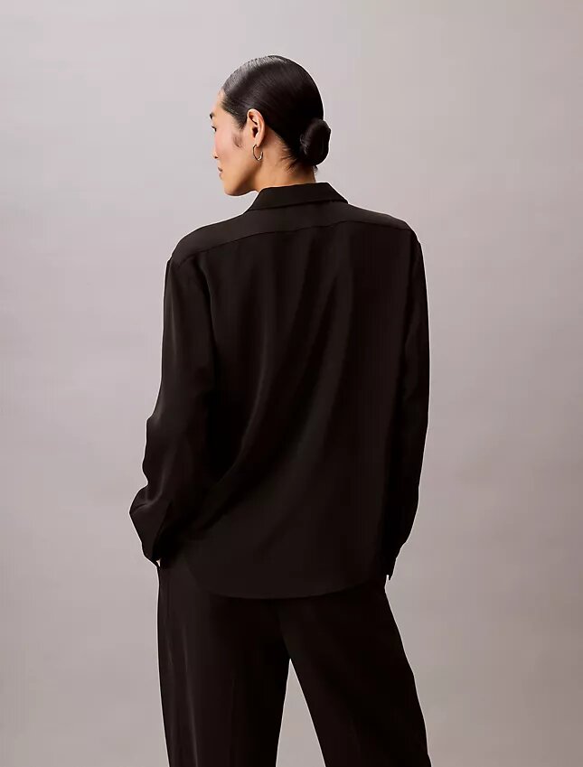 Utility Shirt holgada con botones Utility Shirt holgada con botones