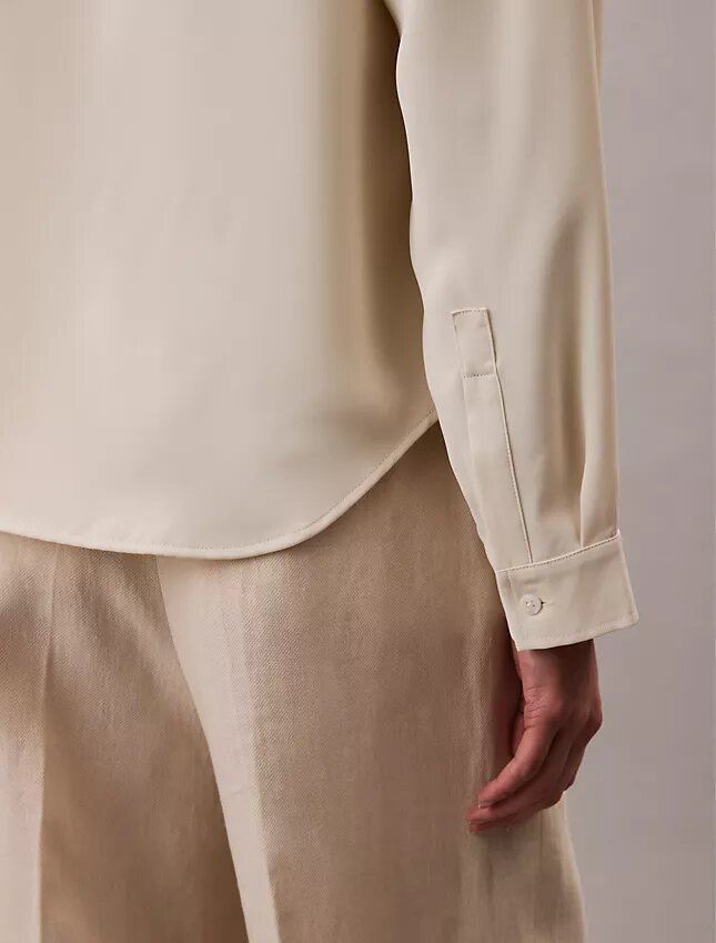 Utility Shirt holgada con botones Utility Shirt holgada con botones