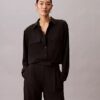 Utility Shirt holgada con botones Utility Shirt holgada con botones