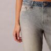 Vaqueros bootcut holgados con ribete