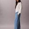 Vaqueros de denim holgados sin cremallera