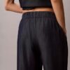 Vaqueros de denim holgados sin cremallera Vaqueros de denim holgados sin cremallera