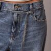 Vaqueros holgados de talle bajo con cinturón de cintura Vaqueros holgados de talle bajo con cinturón de cintura