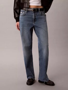 Vaqueros rectos de los 90