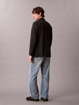 Vaqueros rectos de mezcla de lyocell estilo años 90