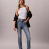Vaqueros slim de talle alto Archive