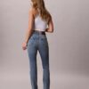Vaqueros slim de talle alto Archive