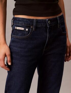 Vaqueros slim de talle medio