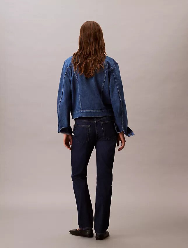 Vaqueros slim de talle medio Vaqueros slim de talle medio