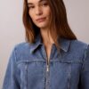 Vestido camisero vaquero con cinturón