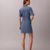 Vestido camisero vaquero con cinturón