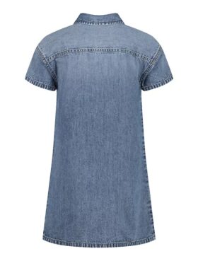Vestido camisero vaquero para niñas