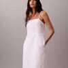 Vestido de mezcla de lino