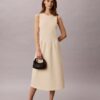 Vestido midi acampanado