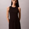 Vestido midi acampanado