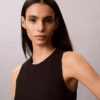 Vestido midi acampanado