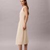 Vestido midi acampanado
