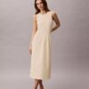 Vestido midi acampanado