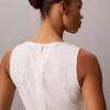 Vestido midi con bordado