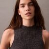Vestido midi con lurex Vestido midi con lurex