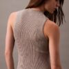 Vestido midi con lurex Vestido midi con lurex