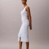 Vestido midi de algodón suave Vestido midi de algodón suave