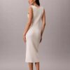 Vestido midi de algodón suave