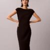 Vestido midi de punto Ponte